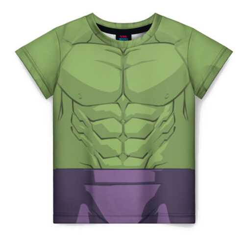 Детская футболка ВсеМайки 3D Hulk costume, р. 116 в Дочки и Сыночки