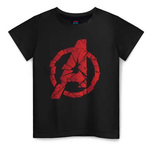 Детская футболка ВсеМайки Avengers logo red хлопок, р. 98 в Дочки и Сыночки