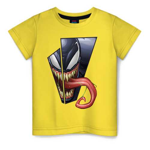 Детская футболка ВсеМайки Venom with tongue sticking out, размер 140 в Дочки и Сыночки