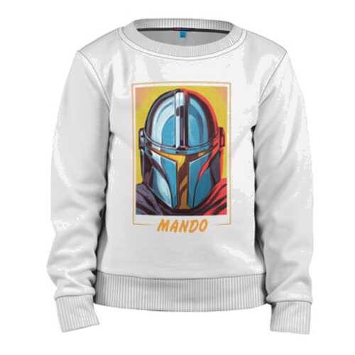 Детский свитшот ВсеМайки The Mandalorian хлопок, размер 86 в Дочки и Сыночки