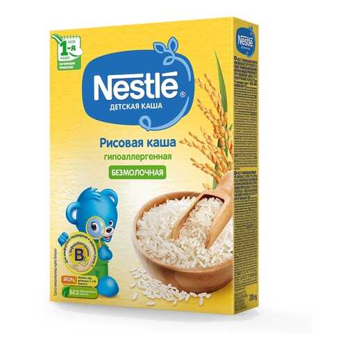 Каша безмолочная Nestle Рисовая гипоаллергенная с 4 мес. 200 г в Дочки и Сыночки