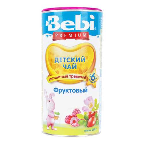 Чай Bebi Premium Фруктовый с 6 мес 200 г в Дочки и Сыночки