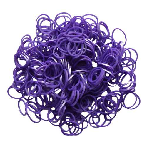 Плетение из резинок Rainbow Loom Metallic Purple в Дочки и Сыночки