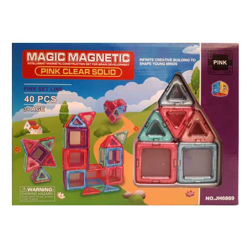 Магнитный конструктор Наша Игрушка Magic magnetic 40 элементов JH6869 в Дочки и Сыночки