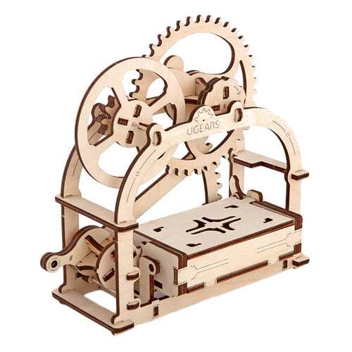 Сборная модель конструктор UGEARS Механическая шкатулка в Дочки и Сыночки