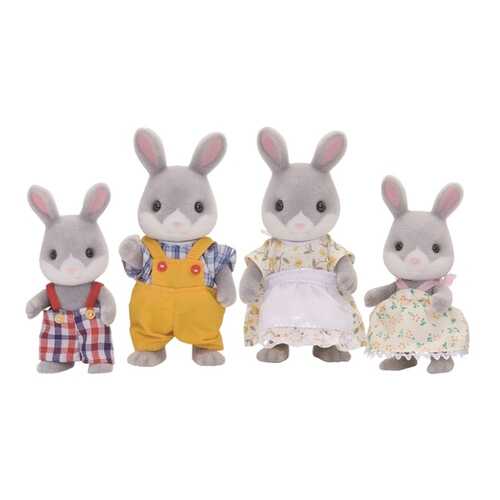 Игровой набор Sylvanian Families Семья серых кроликов в Дочки и Сыночки