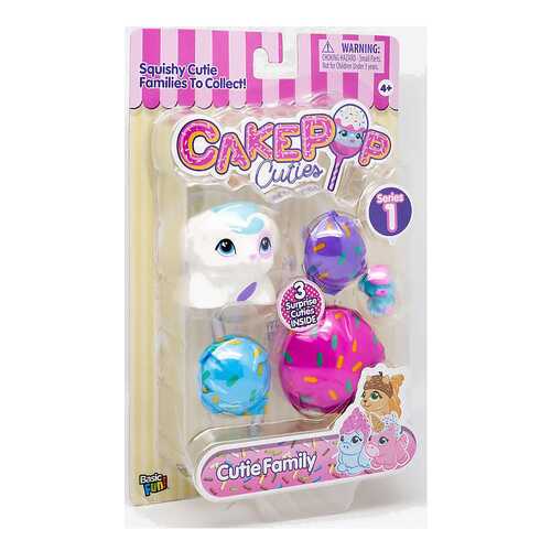 Набор игрушек Basic fun Cake Pop Cuties Families Котята и щенки в Дочки и Сыночки