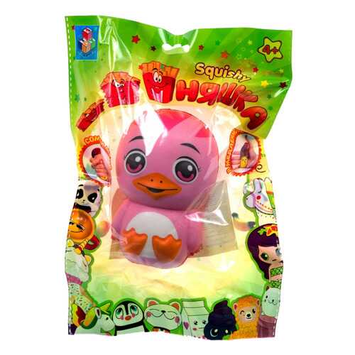 Игрушка-антистресс Мммняшка Squishy - Утенок, 10 см 1TOY в Дочки и Сыночки