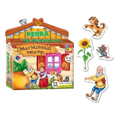 Магнитный театр VLADI TOYS Репка (VT3206-07) в Дочки и Сыночки