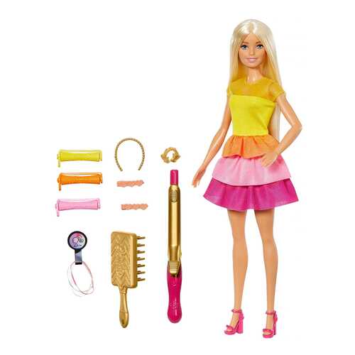 Кукла Barbie Mattel Ultimate Curls Doll Роскошные локоны GBK24 в Дочки и Сыночки