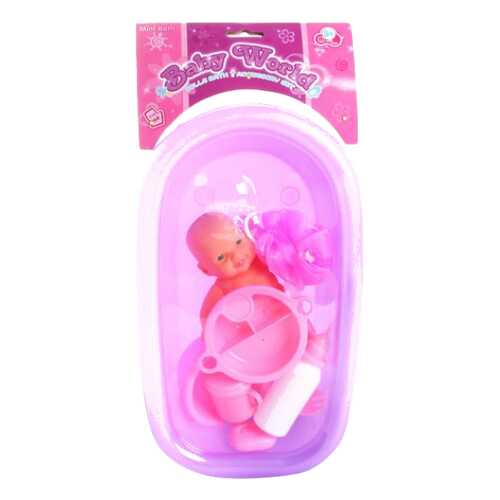 Пупс в ванночке Baby World Gratwest Д56428 в Дочки и Сыночки