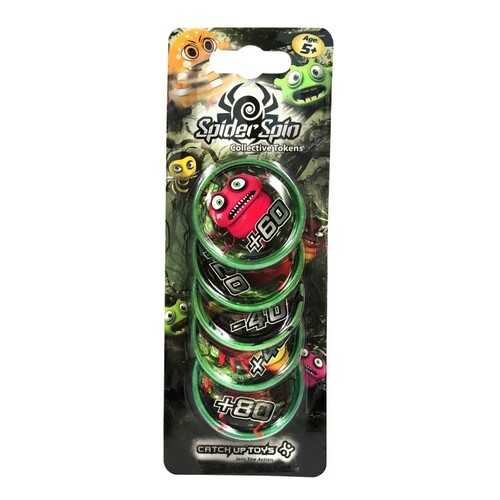 Жетоны CATCHUP TOYS SS-002T-GRE Spider Spin. Collective Tokens (Green) в Дочки и Сыночки