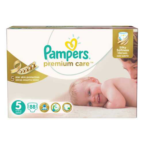 Подгузники Pampers Premium Care 5 (11-18 кг), 88 шт. в Дочки и Сыночки