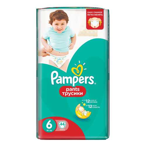 Подгузники-трусики Pampers Pants 6 (16 кг+), 44 шт. в Дочки и Сыночки